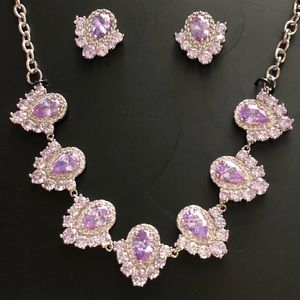 Jewled Necklace and Earring set